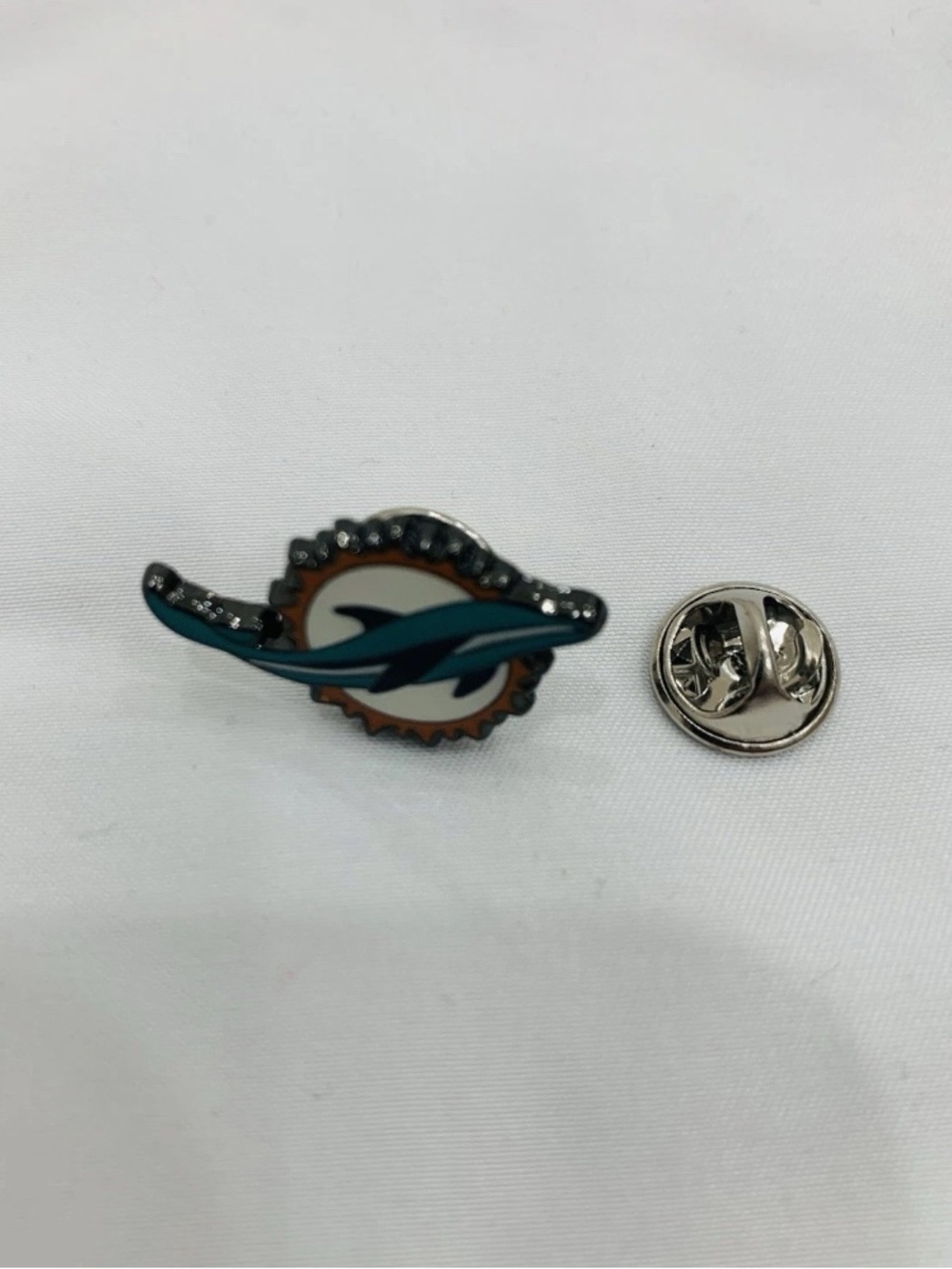 Miami Dolphins NFL Enamel Pin Football Collectible Lapel Hat Backpack Accessory